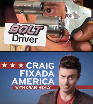 Bolt Driver / Craig Fixada America Poster