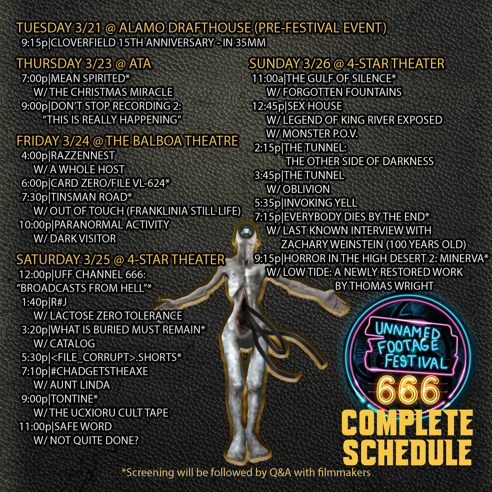 UFF66 Complete Schedule Card